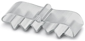 Wire designation carrier, (L x B) 15 x 50 mm, PVC, for wire/cable, 1013096