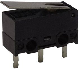 Zippy DF-03S-1P-Z Mikroprzełącznik DF-03S-1P-Z, 1 zestyk przełączny, 1 x wł/(wł), 125 V/AC, 3 A, 1 szt.