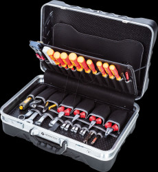 6700 TELEDATA tool case, 75 pieces