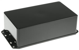 Obudowa ABS szerokość zew. 110 mm długość zew. 210 mm wys. zew. 60 mm CAMDENBOSS IP65 Czarny