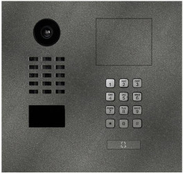 DoorBird D2101KH Wideodomofon IP LAN Jednostka zewnętrzna stali szlachetnej, mika żelazna (satynowane)