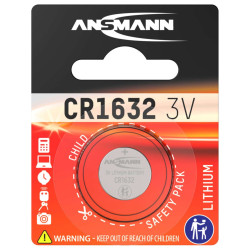 CR1632 3V Lithium Coin Cell Battery