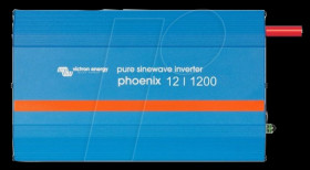 PIN122121200 Inverter, sine wave, 12V, 1200 W, protective contact