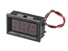 Woltomierz cyfrowy 99,9V LED czerwony, 48x29mm; V27D
