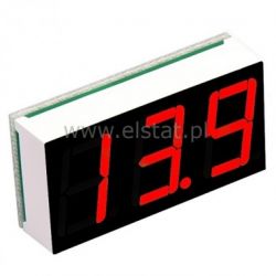 Miernik temperatury 12V -55°C~125°C, LED czerwony