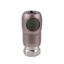 Szybkozłączka bezpieczna Staubli – Fluid Connectors G 1/4 żeńskie Gwintowany Stal nierdzewna 1/4in