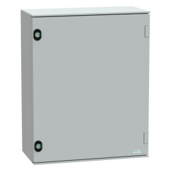 Szafka ścienna rozdzielcza 530 mm 430 mm 200mm Poliester wzmacniany włóknem szklanym Schneider Electric RAL 7035