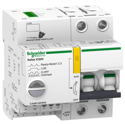Wyłącznik nadprądowy MCB, Typ B, 2-biegunowy, 25A, 230V, 48V, Schneider Electric, Acti9 Reflex