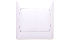 Akcent Łącznik Schodowy Podwójny Z Podświetleniem Biały Łp-10As/00