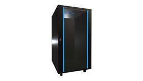 Szafa Rack Stojąca Extralink 22U 600X800 Czarna