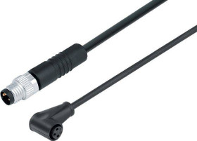 binder 79 5063 10 04-20 Złącze konfekcjonowane czujnika/aktuatora złącze męskie proste, złącze żeńskie kątowe 1 m Ilość