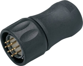 ifm Electronic E60123 Złącze niekonfekcjonowane czujnika/aktuatora złącze męskie proste Ilość pinów: 12 1 szt.