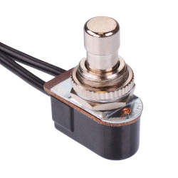 Off-(On) Momentary Prewired Foot Switch SPST