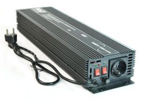 Przetwornica napięcia sinus 1000/1500W 12V/230V z funkcją UPS