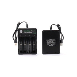 Ładowarka do akumulatorów 1-4 Li-Ion 18650 1-4szt. 1000mA zas. z USB