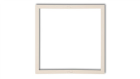 Ramka Wypełniająca Pojedyncza Serii Deco Beżowy 1Drw-1