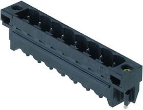 Weidmüller 1841460000 Obudowa złącza pin męskiego na PCB SL-SMT 5.00/09/180LF 3.2SN BK BX, wire-to-board, piny: 9, 27.5