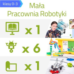 Zestaw Pracownia Lego Education - mała pracownia robotyki dla klas 0-3 z LEGO SPIKE Essential