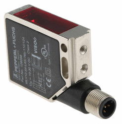 Czujniki fotoelektryczne Retrorefleksyjny w obudowie prostokątnej Pepperl + Fuchs NACISNĄĆ/POCIĄGNĄĆ zakres 15 m