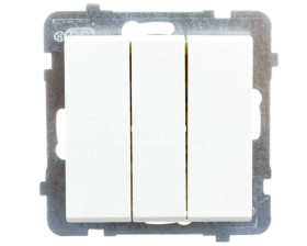 SONATA Łącznik potrójny ecru ŁP-13R/m/27