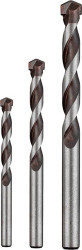 Zestaw wierteł do betonu kwb 044568 5 mm, 6 mm, 8 mm 1 szt.