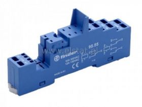 Gniazdo przekaźnika Finder 95.55 (zac. sprężynowy)