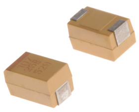 Kondensator tantalowy 100μF 25V dc X SMD ±10