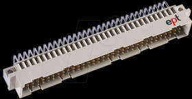 103-40034TH Male Type C, 64 pin, 90°, 3,0 mm, THTR