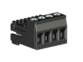 Złącze śrubowe, 4-polowe, 130-P-020/04