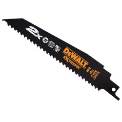 DEWALT DT2314L-QZ 2X Life Wood &amp; Nail Reciprocating Blades 305mm Pack of 5
