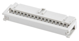 Złącze IDC 34-pinowe 2-rzędowe raster: 2.54mm Żeński Montaż na kablu Harting