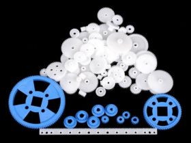 ZESTAW KOL ZEBATYCH 61SZT.