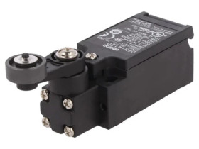 D4N-4120 Wyłącznik krańcowy z dźwignią o promieniu 26mm i rolką z tworzywa Ø17,5mm