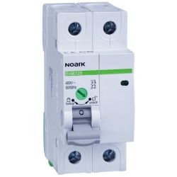 Rozłącznik izolacyjny 63A 2-biegunowy 2P (400V AC) 2-modułowy z blokadą OFF NOARK