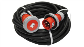 Przedłużacz Budowlany Trójfazowy Elcord Cee 32A 400V Ip67 30M H07rn-F 5G6 Z...