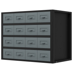Sealey APMRM5 Modular Storage Mid Unit 16 Small Drawers 580mm