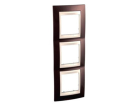 UNICA PLUS Ramka 3 potrójna pionowa lazur karminowy MGU6.006V.551 SCHNEIDER ELECTRIC