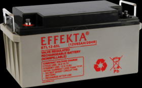 BTL 12-65L Rechargeable AGM battery, 12 V, 65 Ah