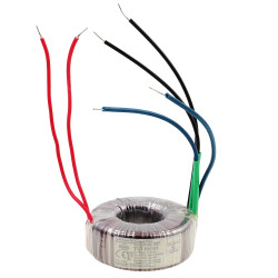 Transformator toroidalny TST 230V/2x9V - 2x2.8A