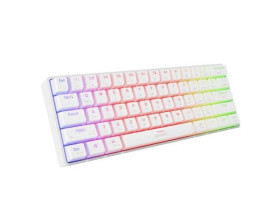 Klawiatura dla graczy GENESIS THOR 660 G2 US WHITE bezprzewodowa RGB mechaniczna GATERON BROWN NKG-2197