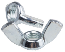 Nakrętka motylkowa gwint M12 długość skrzydła 48.8mm Stalowe ocynkowana RS PRO