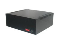 T87 Obudowa metalowa T-87 wymiary: 220 x 80 x 190 mm - czarna - wentylacja