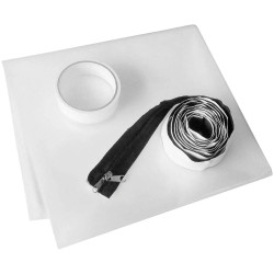 Toolcraft TO-6802557 Dust Barrier Door 120x220cm Incl. Tape Zipper