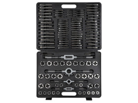 Narzynki i gwintowniki 110 elementów 11-915 TOPEX