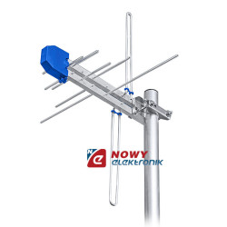 Antena TV MLOG 6-69 HV DVB-T2 UHF/VHF logarytmiczna mini