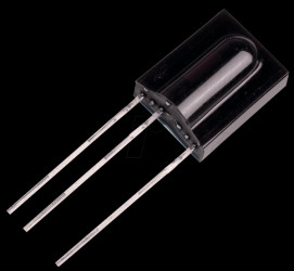 TSOP31240 IR receiver modules, 40kHz, 90°, side view