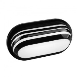 Oprawa piwniczna owalna 24W czarna GW-0181