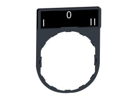 Ramka do mocowania etykiet wymiary 30x40mm z etykietą 8x27 mm ZBY2186 SCHNEIDER ELECTRIC