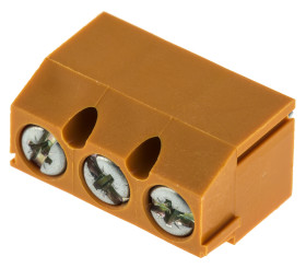 Klucz polaryzacyjny 3 -pinowe raster 5.08mm Przewlekany Męski Weidmuller