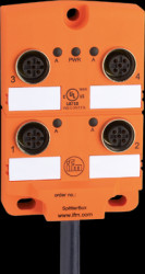 Sensor-actuator distributor, 4 x M12, EBC015